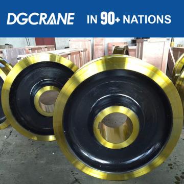 Roues de chariot de tuyau de DGcrane pour la roue d&#39;industrie