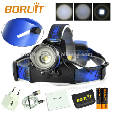 New Product Rechargeable Zoom CREE LED Headlight