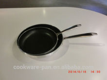 Polished press frying pan / aluminum frying pan