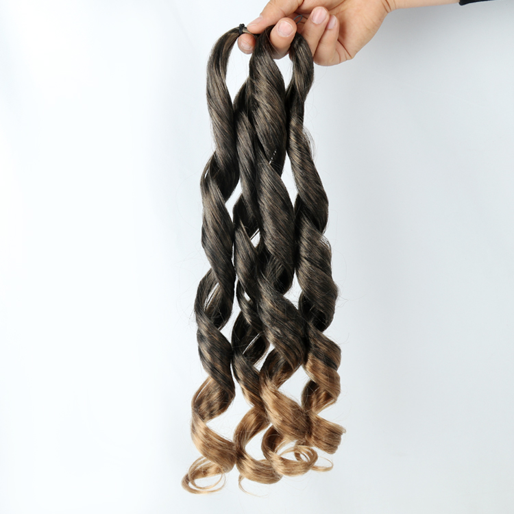 24" 100g princess curls braids for african hair abuja braids french curls braiding