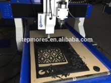 Add new function oscilating knife cutting rubber carton on cnc router machine 1224