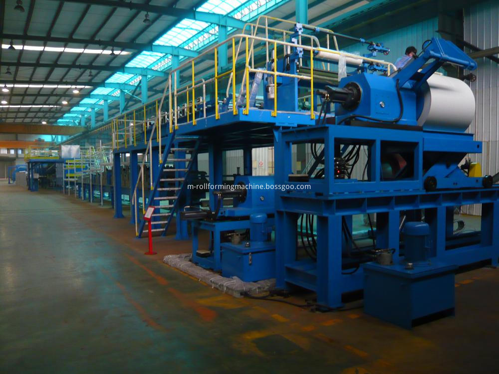 Continuous PU Sandwich Panel Production Line Machine