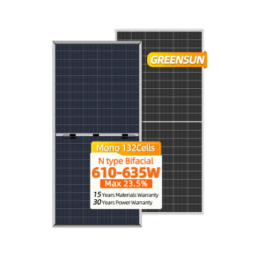 630W Solar PV Electricity Generation Photovoltaic Plate PV Module