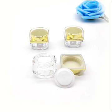 15ML GOLDEN acrylic cosmetic jar