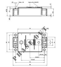 Igbt Power Module Vmo400-02fl Megamosfet Module Ixys Igbt Power Module