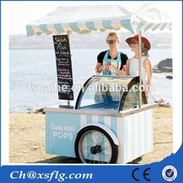 ice cream trolley/cart for ice cream/carts for ice cream