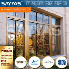 german style window blinds for living room