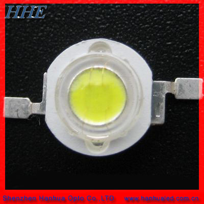 1W/3W White Power LED Bridgelux Chip LED (RoHS)