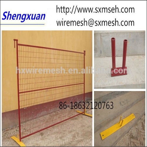 Easily installed and moved Temporary event fence for sale