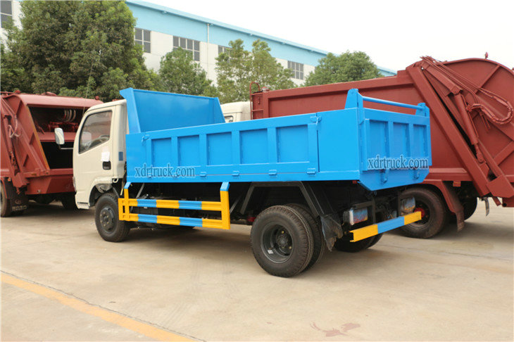 barrel collection garbage truck