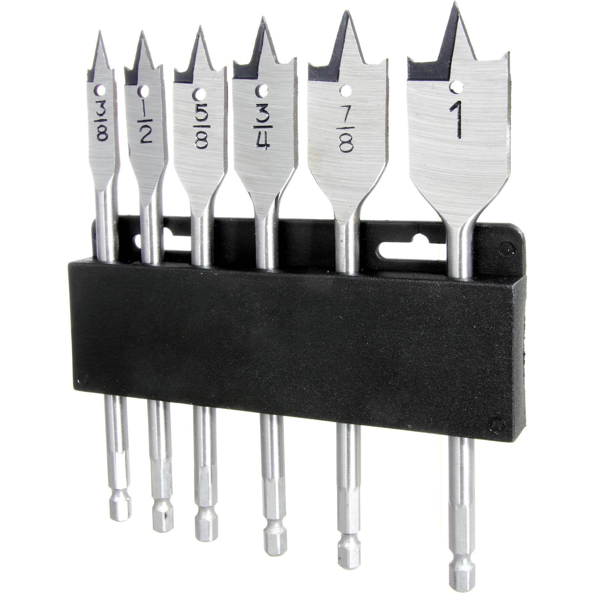 6 Piece Spade Bit Set