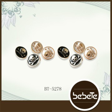 metal skull buttons for jeans