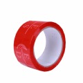 Branded Unique Adhesive Sticky Tape Long Red Printing
