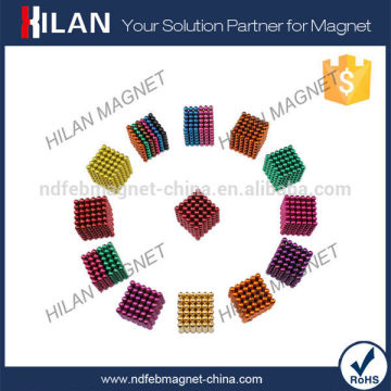 Color Magnetic Balls Neo Magnet Balls 216 5mm