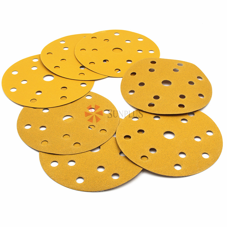 Premium 6" Gold PSA Sanding Discs Sanding Discs
