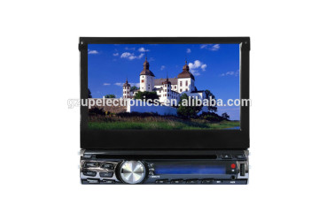 7 inch in dash1 din car dvd player with GPS, TV, BLUETOOTH