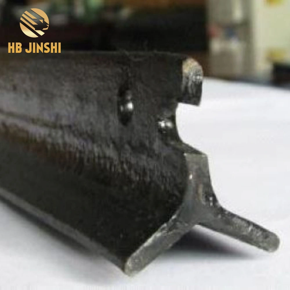 1.86kg/M 1650mm Length Black Bitumen Coated Steel Y Post