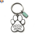 Δώρα Metal Custom Logo Cat Senamel Keychain