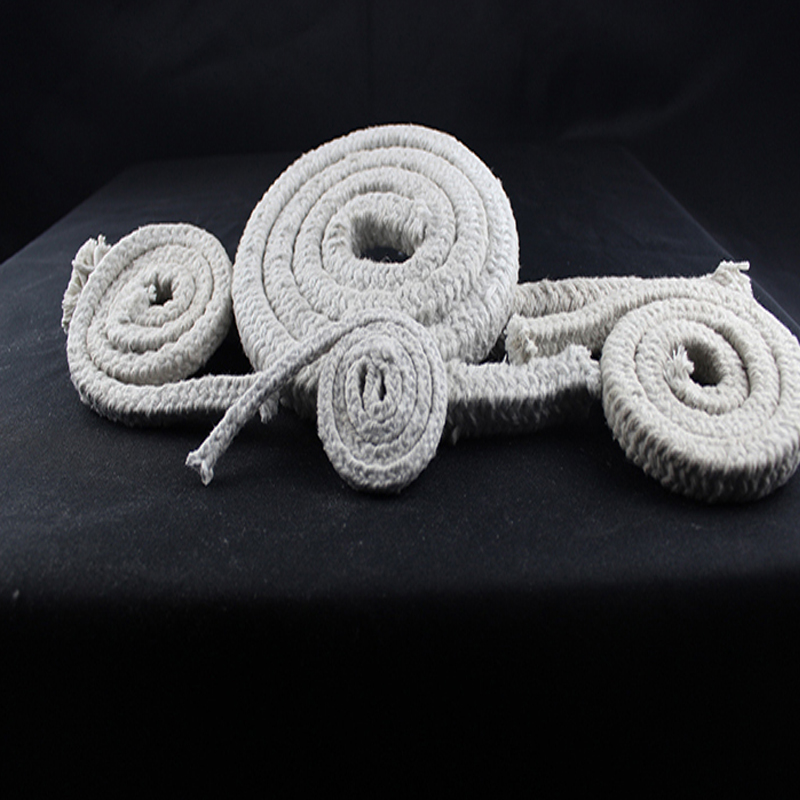 Wholesale Insulation Low Thermal Conductivity Ceramic Fiber Twisted Rope For Furnace Door Sealing