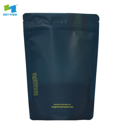 Full color printing normal zipper bag with window