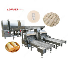 Chinese Industrial Electric Crepe Pancake Skin Maker Machine