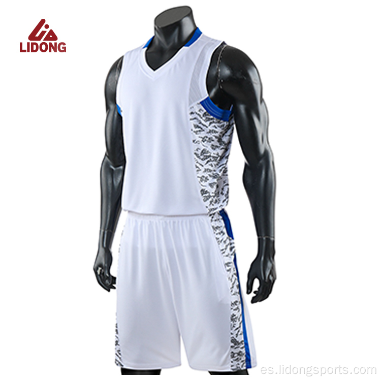 Nuevo estilo Funds de jersey de baloncesto de logotipo de impresión personalizada