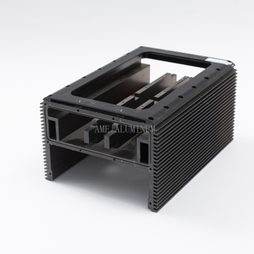 Black Anodized Aluminum Custom Enclosure