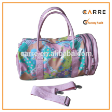 personalized beautiful kids travel duffle bag for girls