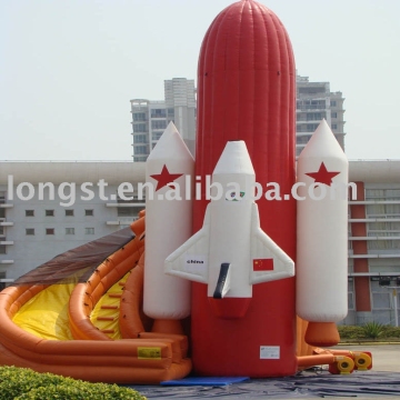 Rocket Slide ,inflatable toy
