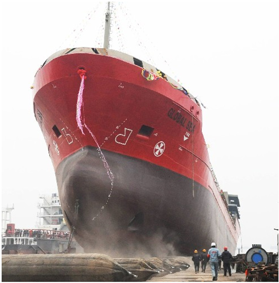 Rubber Marine-Ship-Boat Launching Airbag