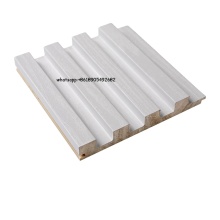 Decorative White Fluted Wall Panel Board