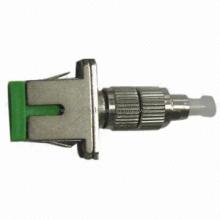 Hybrid fiber-optic adapter