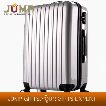 Hot Sale Silver ABS Luggage , ABS/PC Luggage , Cheap Trolley Luggage