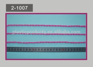 Colorful Plastic Chain, 2mm Toilet Plastic Chain, PE Plastic Chain