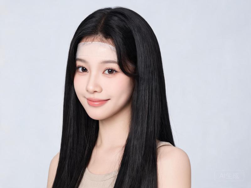 Natural Black 13x4 Lace Front Wig 100% Human Hair