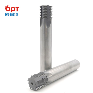 PCD thread milling cutter long for chain piecing