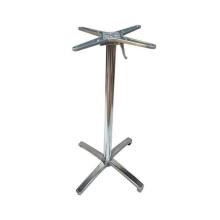 Good quality table base D680x1080MM Casting aluminum Polish high and low folding Bar table base