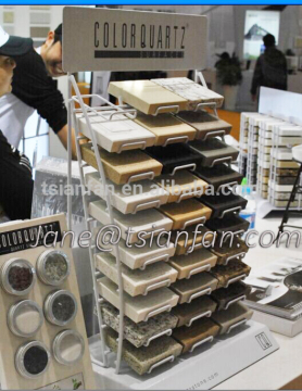 SR047 countertop stone display rack