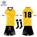 Custom saman ingancin sabon zane team rugby uniform