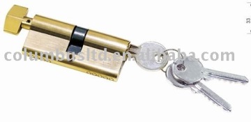 double cylinder lock