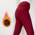 Autumn Winter Women&#39;s Warm Equestrian Breeches