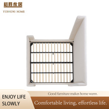 Stylish Upholstered Bed Featuring Modern Headboard