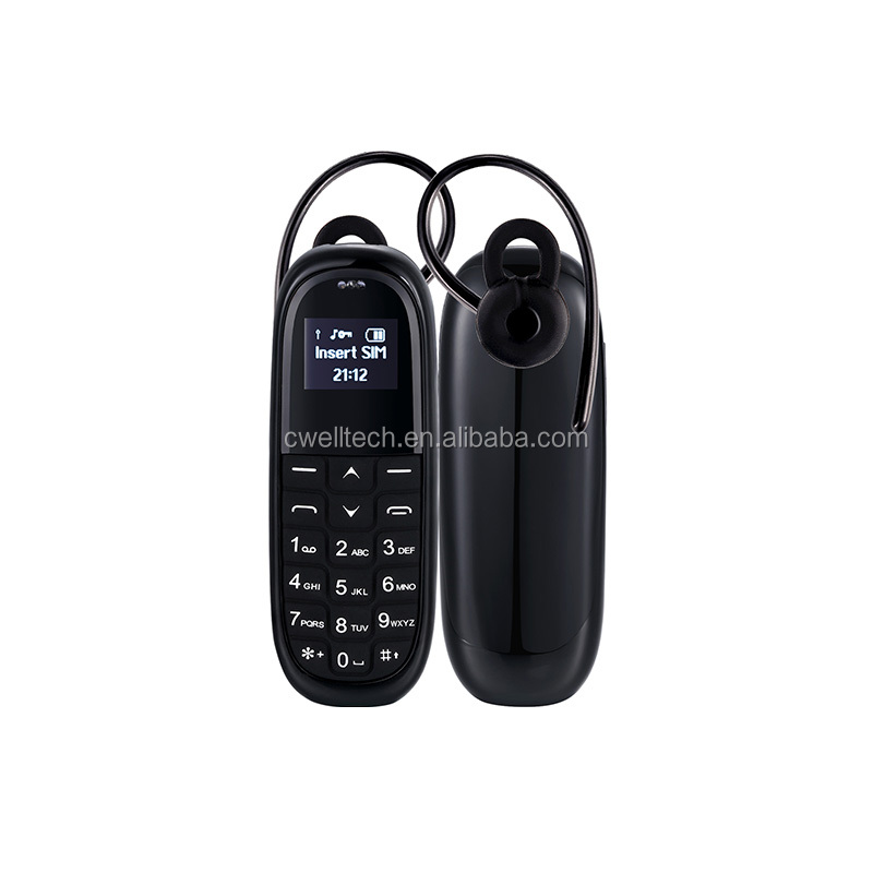 UNIWA KK1 Super Slim Mini Size Mobile Phone with BT Dialer and Magic Voice Function Small Phone