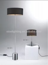 Bedroom decorating /Floor lamp Modern Design Fabric shade Hotel Metal floor lamp restaurant floor lamp