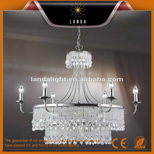 Modern Crystal Candle Chandelier Lamp