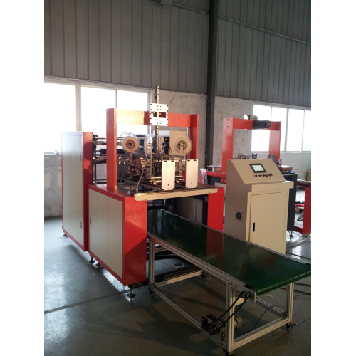 Automatic rigid box corner pasting machine