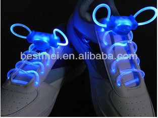 Light shoe laces