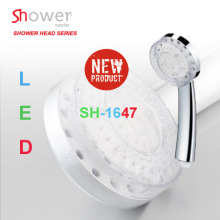 SH-1647 Water power plastic temperature control shower head