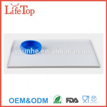 Personalized Colorful Silicone Pet Food Tray Rubber Pet Feeding Mat