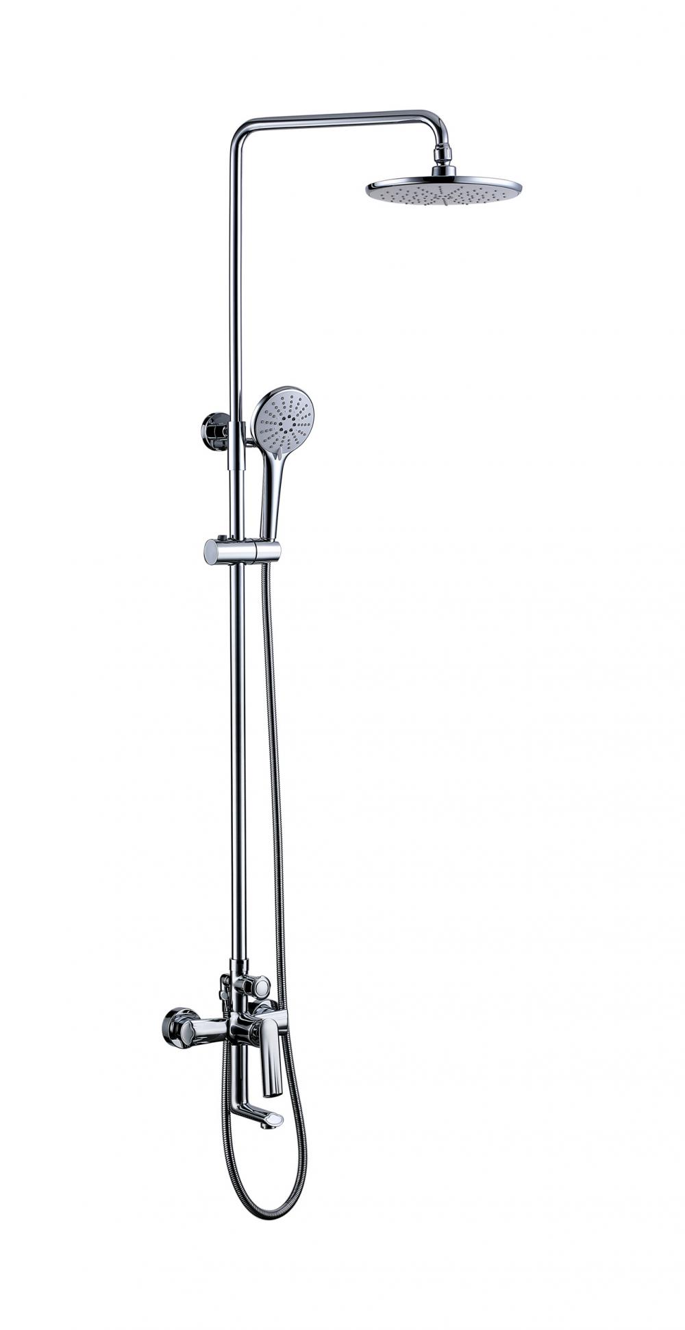 Shower System Faucet Set Bathroom Rainfall Mixer